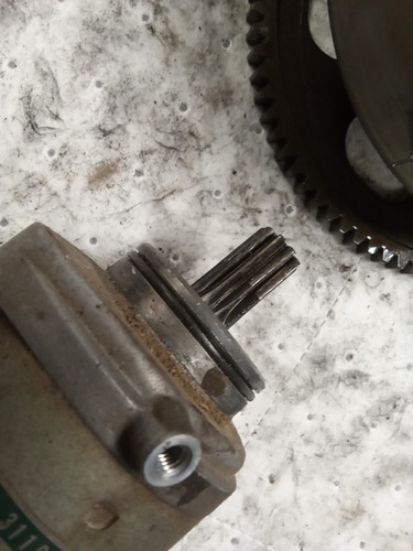 1986 Suzuki VS700 Intruder Magneto w/ Starter Clutch Assembly - 86 VS 700 Motor - Afbeelding 3 van 7