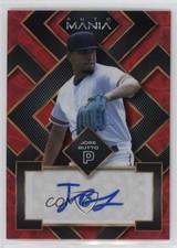 2023 Wild Card Mania Square Red Kaleidoscope 1/8 Jose Butto #AM-SQ37 Auto 1by6