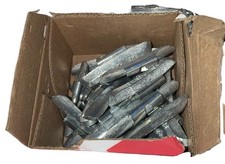 25 Pieces Hofmann Power Weights P100zu Uncoated Zinc Clip-on 1oz Wheel Weights