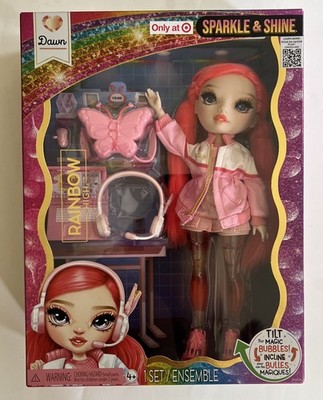 Rainbow High Sparkle & Shine Magic/Bubbles Dawn 10'' Doll - New (T108)