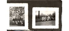 1951 Germany Family Gathering Post-War Recovery Photograph Frühling Onkel Karl