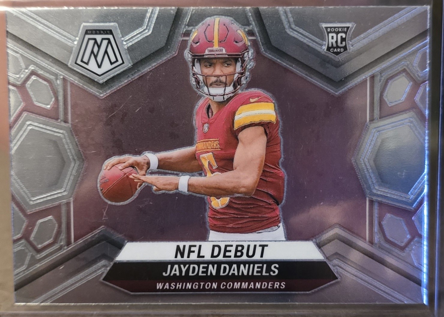 Jayden Daniels 2024 Mosaic NFL Debut Rookie RC #272 Commanders
