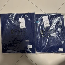 FIGS Women’s Scrub Set - Catarina (L) & HW Yola (L), Sapphire - Brand New