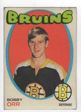 1971-72 Bobby Orr O-Pee-Chee Hockey Bruins #100