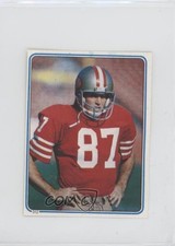 1983 Topps Album Stickers Dwight Clark #312 0in6
