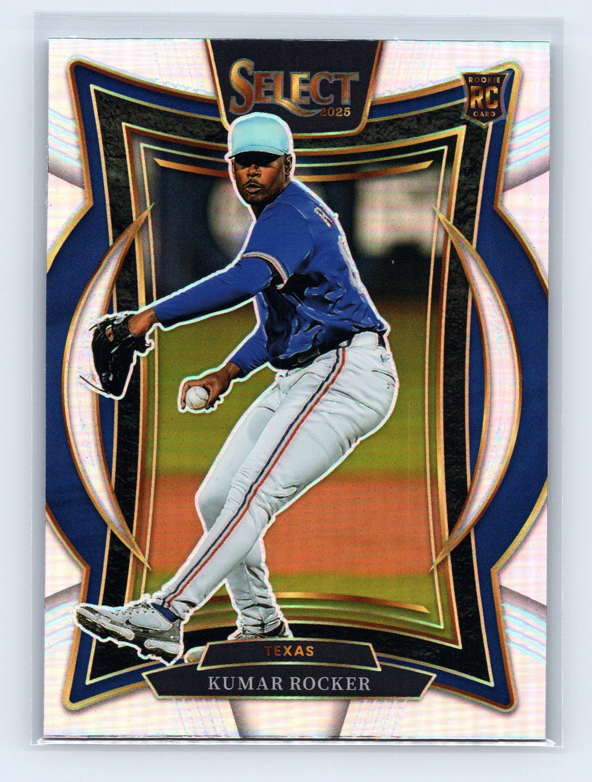 2025 Panini Select Kumar Rocker #61 Silver Prizms Texas Rangers