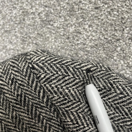 Vintage American Trend Harris Tweed Blazer Mens 42 Wool Herringbone Jacket 90s - Picture 19 of 21