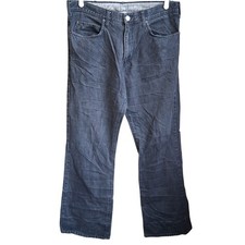 RARE Armani Collezioni Simin T S.P.A. Black Baumwolle Jeans Men's Black Sz US 36