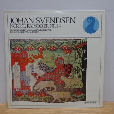 NKF 30 006 SVENDSEN Norwegian Rhapsodie BERGEN SO ANDERSEN NORSK STEREO LP NM