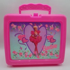Fiambrera vintage 1996 Barbie Balerina rosa termo sin termo