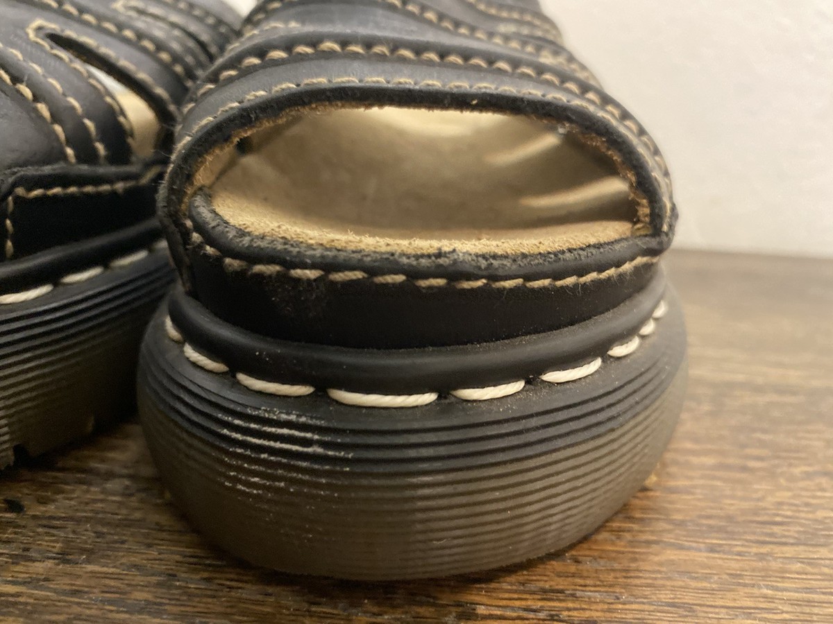 Dr Doc Martens 8582 Vintage 90's Y2K Chunky Sandals England Slides