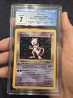Mewtwo Shadowless Rare Holo Card 10/102 PSA 7