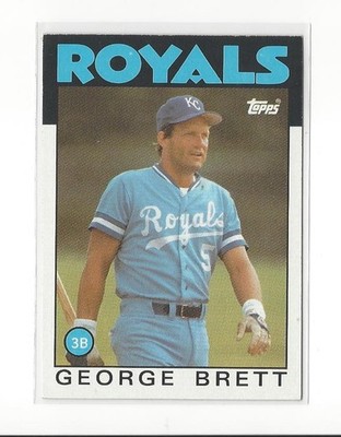 George Brett cards (1986-2024) Royals - You Choose