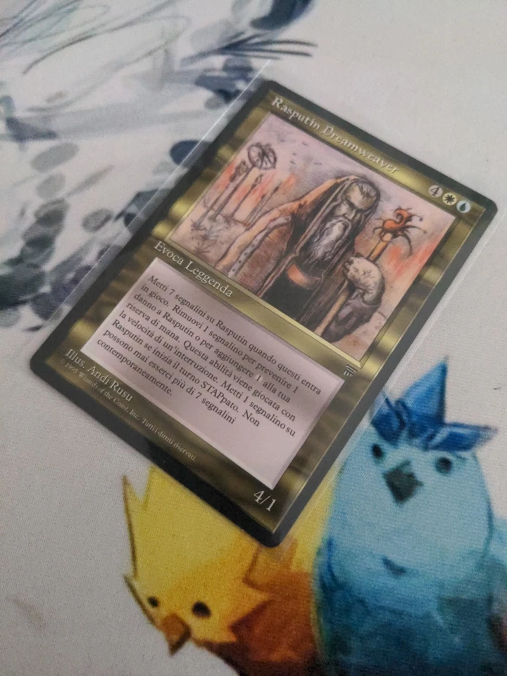 ITALIAN Rasputin Dreamweaver Legends - Magic the Gathering MTG  - Image 3 of 3