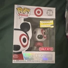 Funko Pop! Ad Icons Bullseye in Mickey Ears #218 Target Exclusive Vinyl