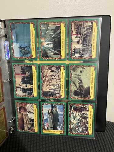1981 Topps Indiana Jones Raiders of the Lost Ark Complete Set of 88 Cards 1-88 - Picture 8 of 13