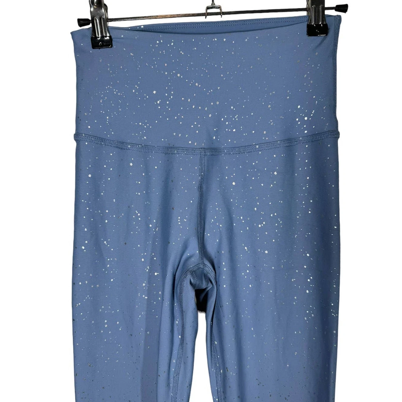 beyond-yoga high waist alloy ombre serene silver leggings
