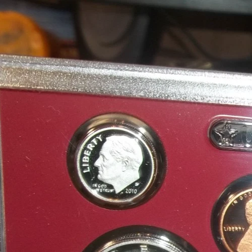 2009 6 S SILVER Proof Roosevelt Dime US Mint FROM PROOF SET