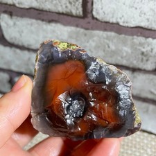 124g Raw Carnelian Stone Rough Red Agate Gemstone Mineral Specimen