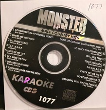 1077   MONSTER KARAOKE CDG LOT WIRTZ