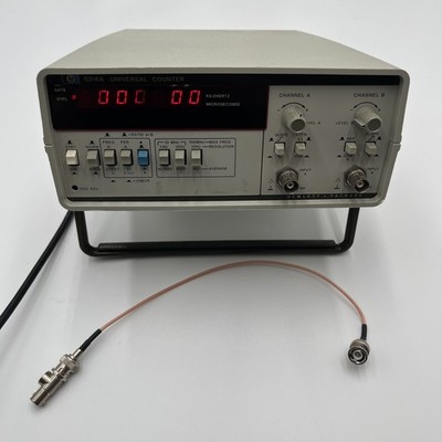 HP AGILENT 5314A UNIVERSAL COUNTER / Hewlett Packard / Made In USA / READ DESC