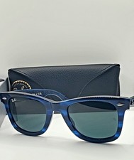 Rayban Wayfarer Rb2140 50mm Blue Striped