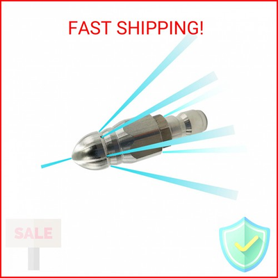 #ad CREEXEON Sewer Jetter NozzleStainless SteelPressure Washer Drain Jetter Hose N $13.33