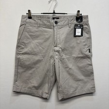 NWT O'Neill Men Chino Jay Stretch Shorts Size 33 Gray Standard Fit D082 -30