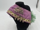ANTIQUE CHINESE CHILD SILK EMBROIDERED SILVER BELLS DEITIES CHARMS HAT — photo 5