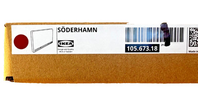 Ikea SODERHAMN Cover for armrest, Tonerud red 105.673.18 - NEW