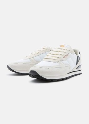 Patrick Bronby Herren Sneaker Freizeitschuhe Sand Weiß Schwarz