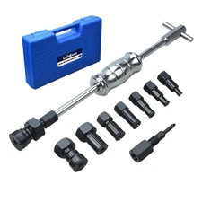 LainKeen 12pcs Blind Hole Collet Bearing Puller Set, Internal Bearing Extractor