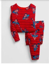 GAP BABY BOY MARVEL SPIDER-MAN PJ Pajamas, Superhero NWT 18-24M 2T N6