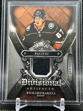 RICKARD RAKELL 2018-19 ARTIFACTS HOCKEY DIVISIONAL JERSEY PACIFIC  #DA-RR