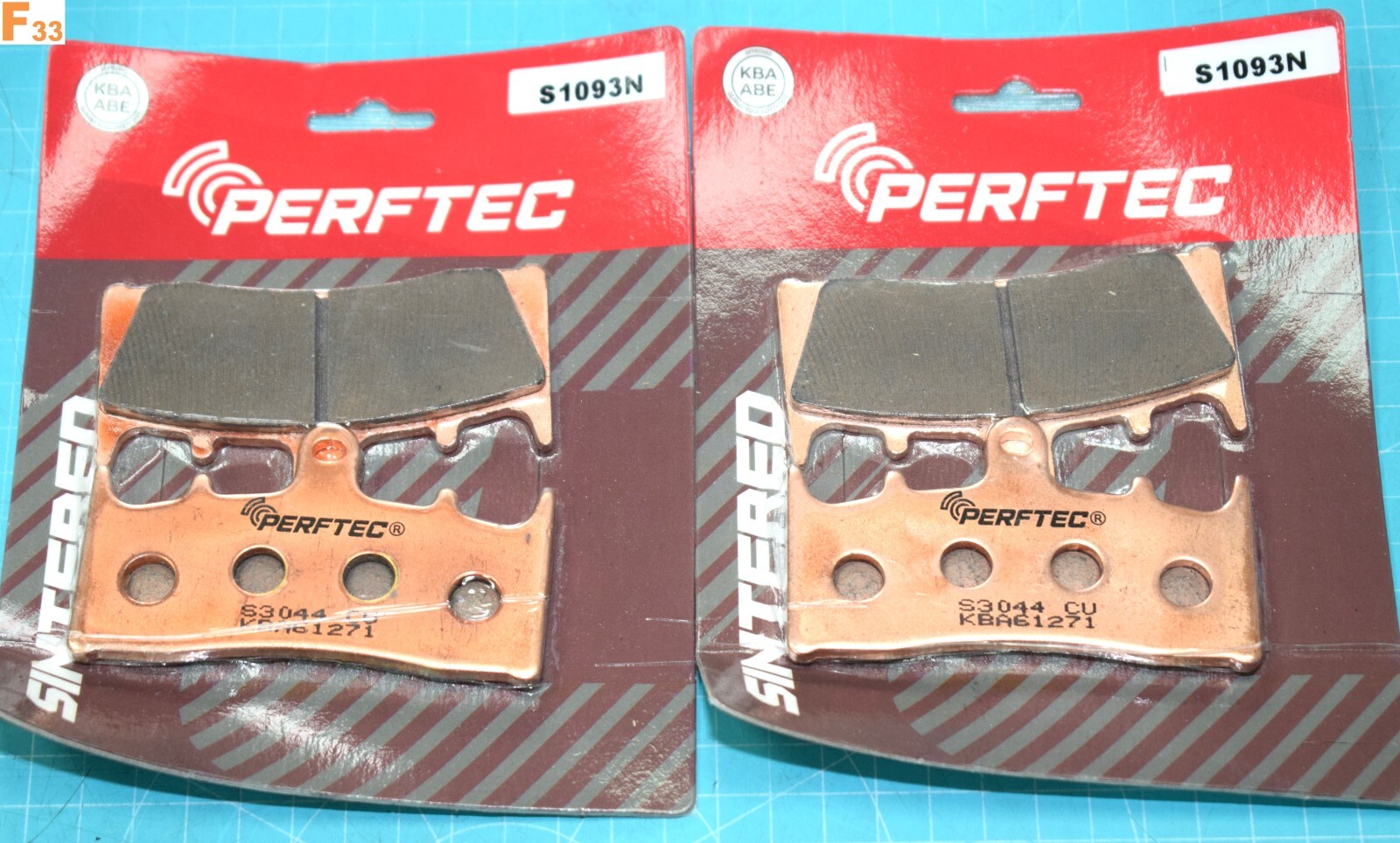 Plaquettes de frein PERFTEC pour balades et road-trips en Suzuki Bandit 1200 et Kawasaki ZX6R