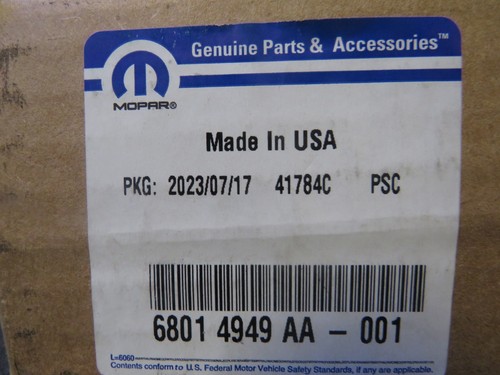 JEEP WRANGLER Front Left Door Window Regulator NEW OEM MOPAR - Picture 8 of 9