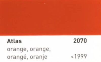 Kramp Atlas Lack Orange 2070 vor Baujahr 1999 Kunstharz Landmaschinenlack 1L
