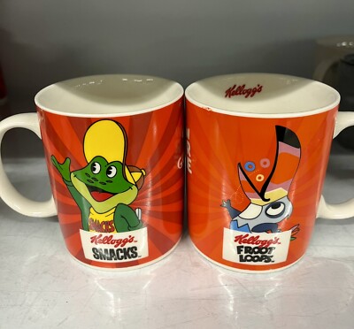 Kelloggs - Kaffeebecher - Sammeltasse - Smacks Froot Loops Rot - NEU