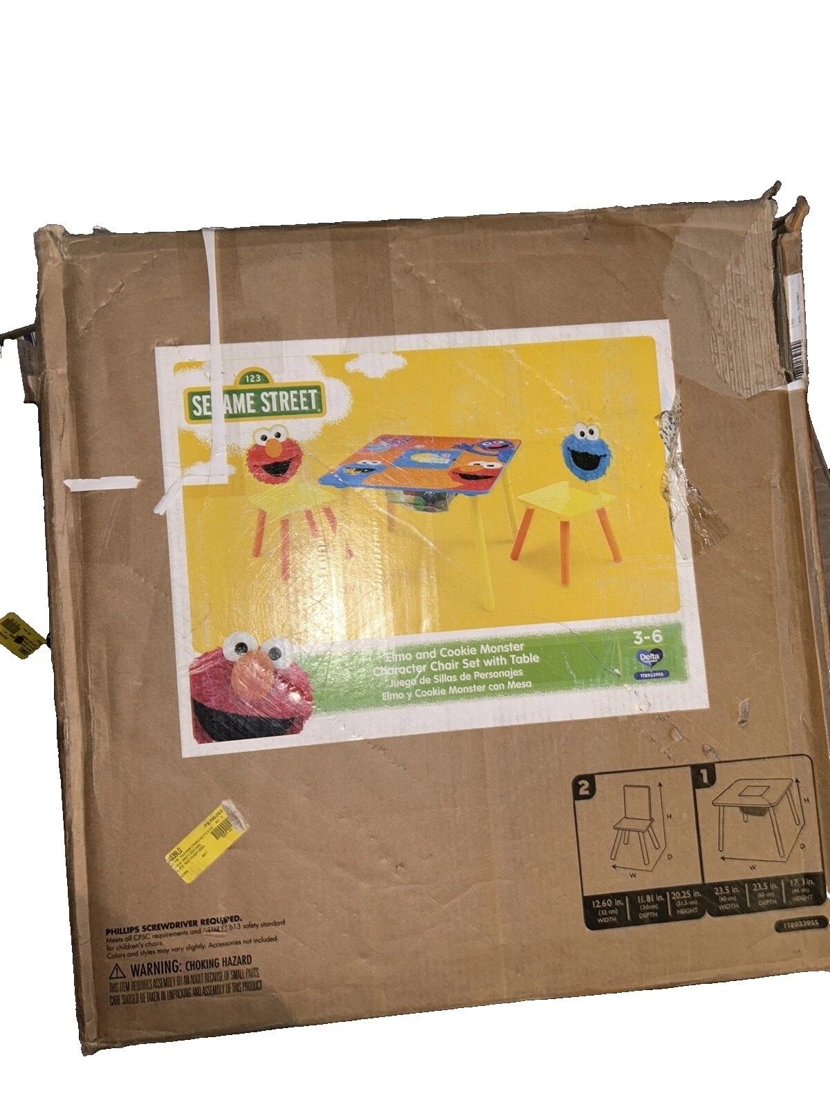 Monsters Multicolor Play Table & Chair Sets for Kids & Teens