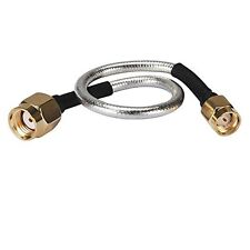 15cm RF Pigtail RP-SMA Plug to RP-SMA Plug Straight Solder Semi-rigid Cable for