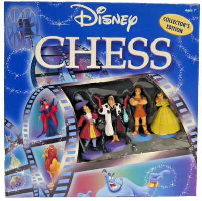 Disney Chess Collector's Editionディズニーチェス 2004 Disney Chess Collector's Edition Near Mint Aladdin Hercules