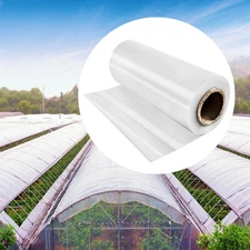6 mil Clear Greenhouse Film 32 x 25ft Plastic Sheeting Cover Polyethylene