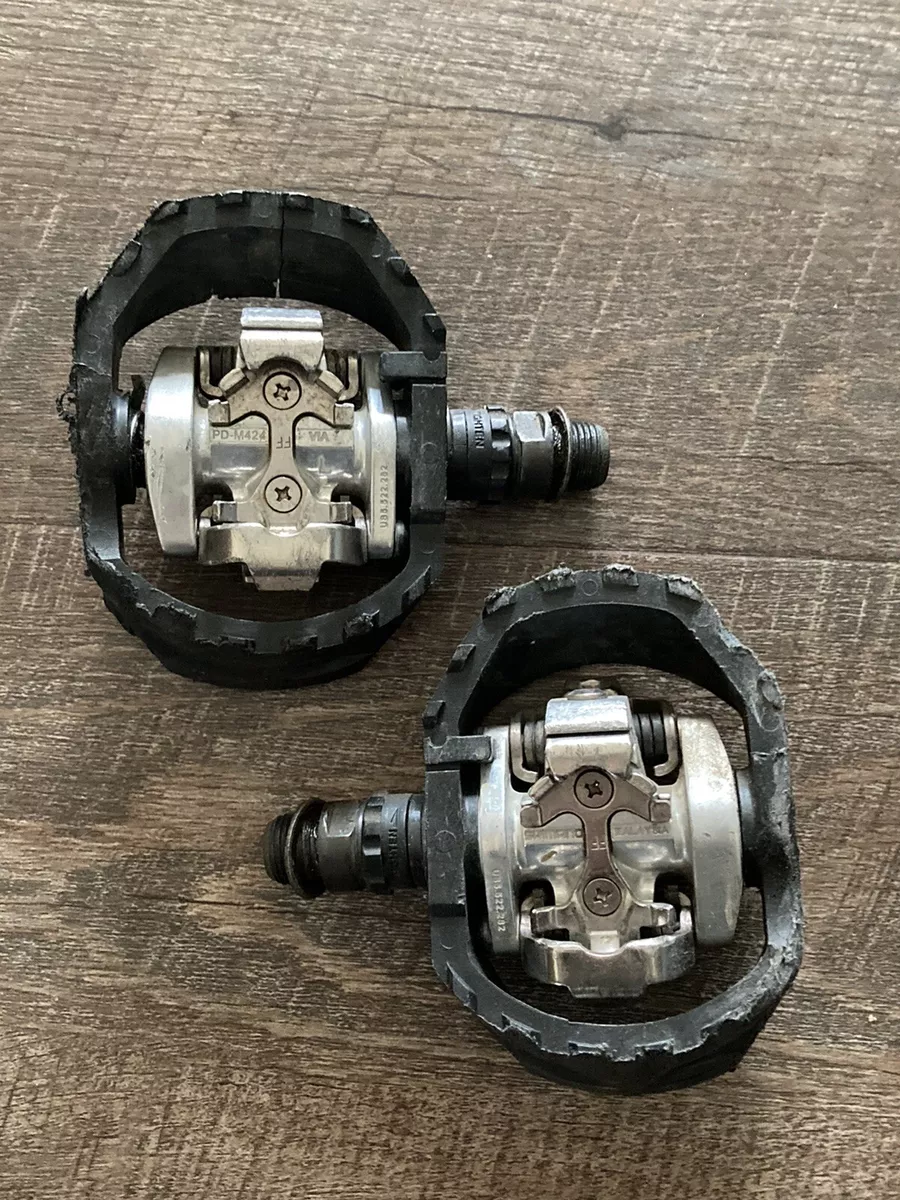Shimano PD M424 Clipless Pedals eBay