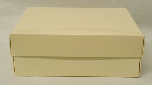 Block Colour Gift Box & Lid Square Rectangle Matte Laminate Gloss, Choose Colour - Picture 82 of 143
