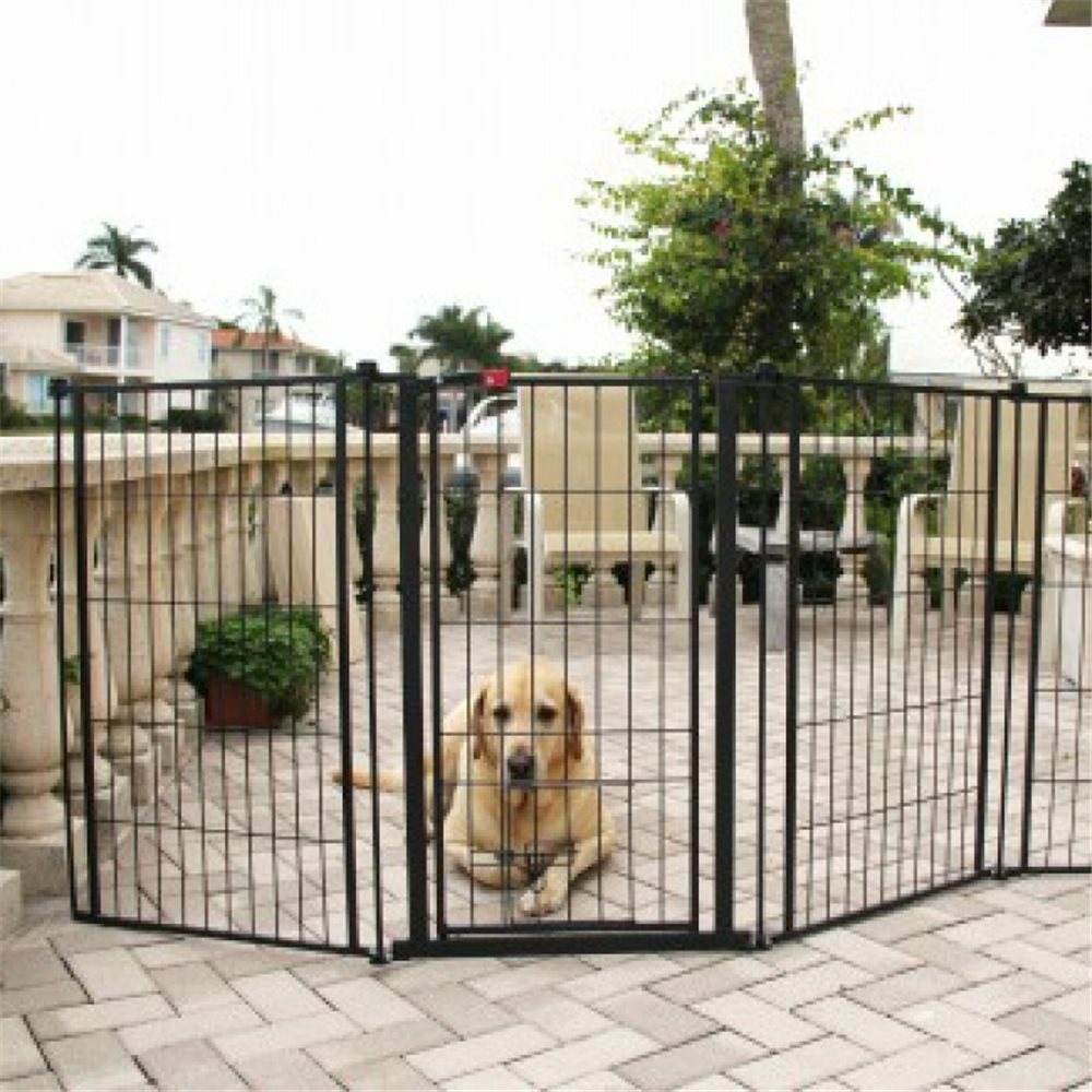 carlson pet weatherproof outdoor super pet gate