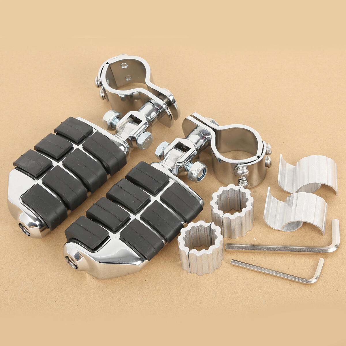 25 35mm Highway Foot Pegs Fit For Honda GL1800 VT1100 VTX1300 Valkyrie 25-35mm-highway-foot-pegs-fit-for-honda-gl1800-vt1100-vtx1300-valkyrie