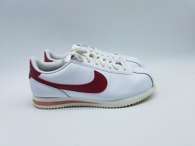 【NIKE】☆スニーカー☆ Nike Cortez Leather Women's Shoes Nike Cortez Women's Size 8.5 Sneakers White Red Stardust