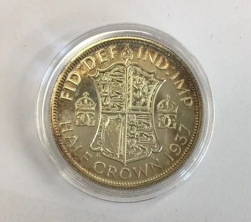 1937 George VI Half Crown — photo from the most recent tracked eBay sale