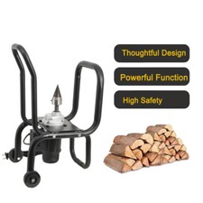 Spaccalegna Elettrico 2000W Spaccalegna 20 cm Diametro Trituratore Nuovo