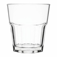 Olympia Kristallon Orleans Tumbler Glasswasher Safe Stackable 250ml - Pack of 12